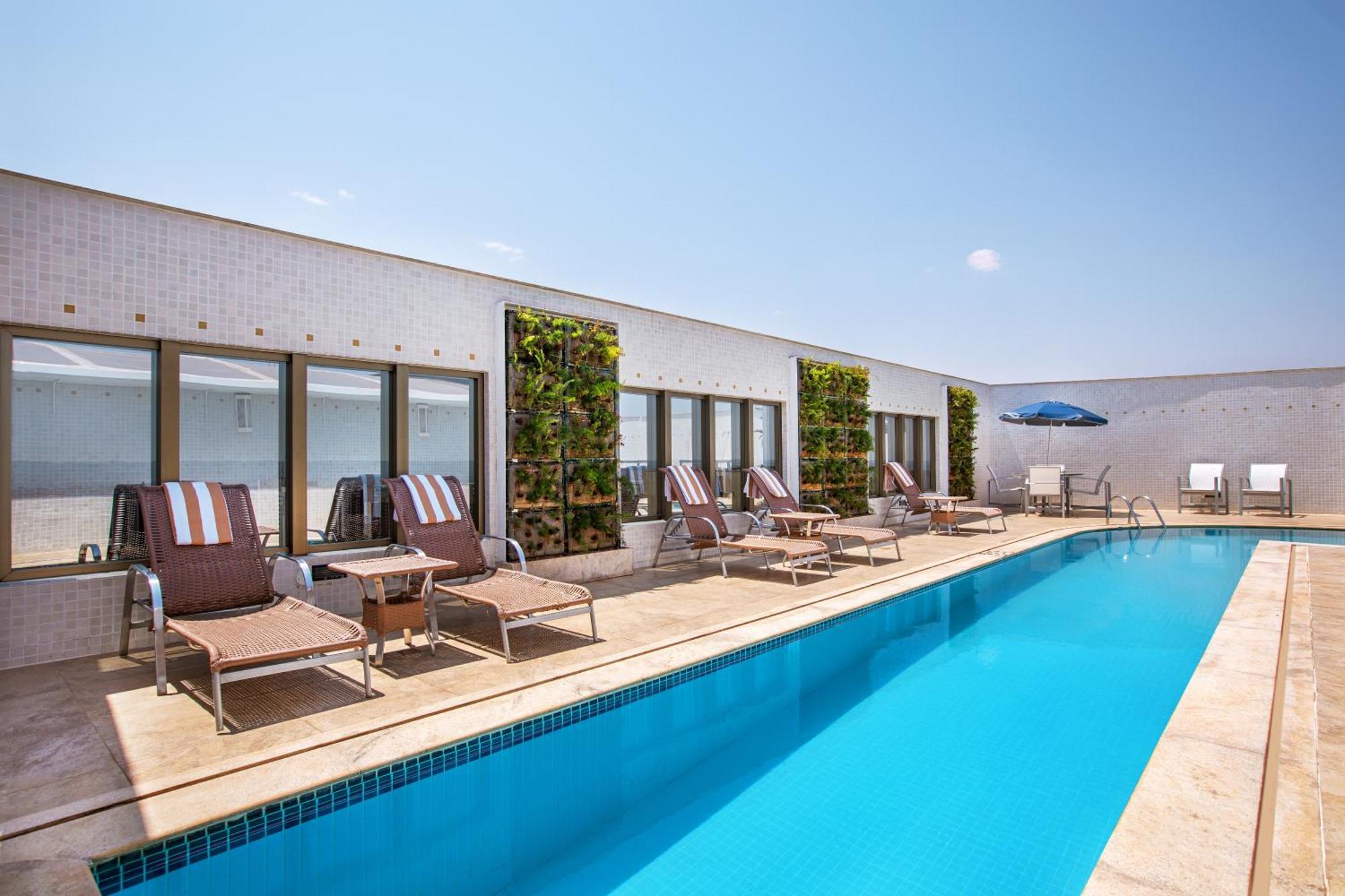 Melia Brasil 21 Hotel Brasília Buitenkant foto Rooftop pool